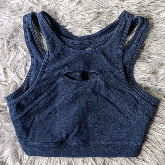 CALVIN KLEIN Performance Cutout Sports Bra S - Picture 1 of 2